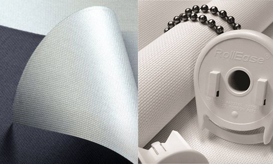 Roller shade fabric and fittings